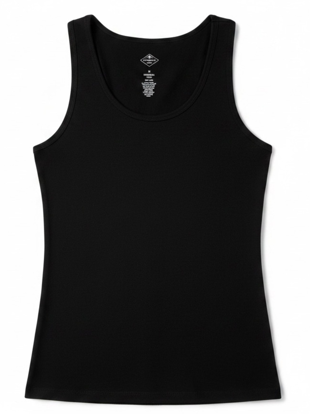 St. John’s Bay Essentials Black Tank Sz M | NWT